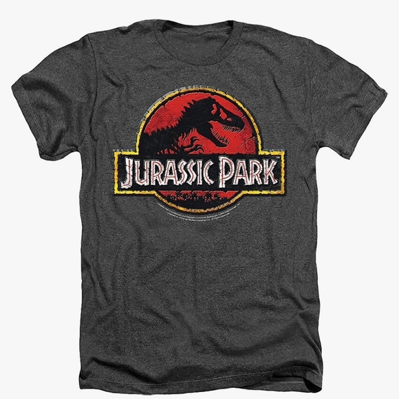 T-shirt 'Jurassic Park' a maniche corte - VERDE - Taglie forti - Uomo - 16.00